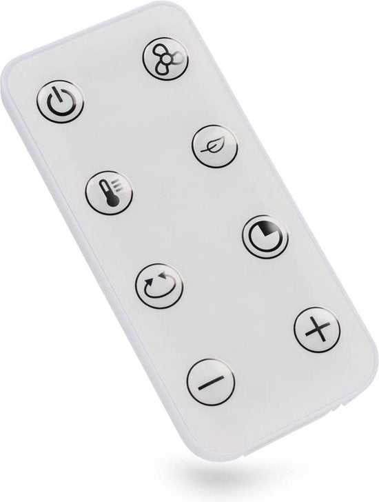 Tristar Ventilator met warmtefunctie KA-5160 Afstandsbediening en digitale bediening - Voor kamer 25m² - Wit