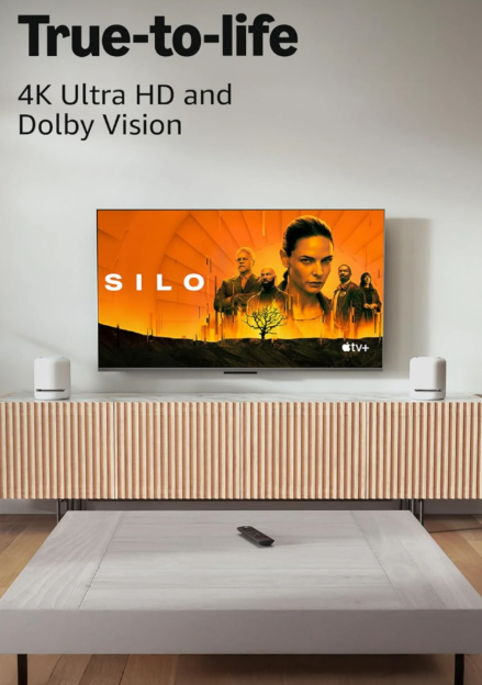 Amazon Fire TV Stick 4K Max - 4K Ultra HD - Wi-Fi 6E - 16 GB - Alexa-spraakbediening - Dolby Vision