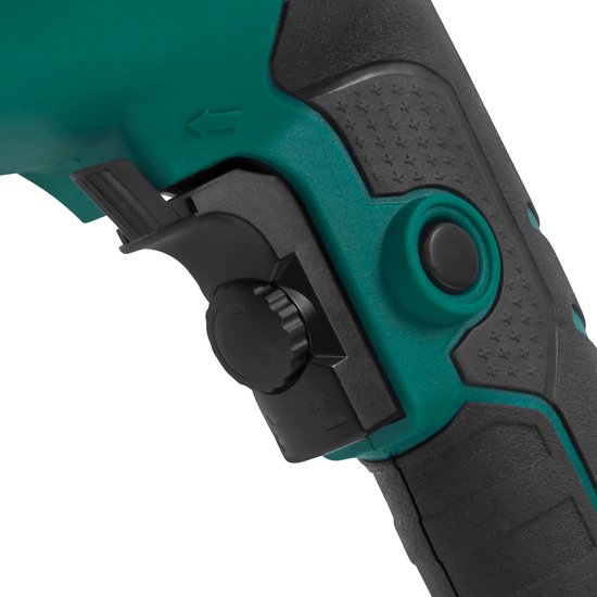 VONROC PRO Klopboormachine 1100W - Ø13mm - 2 versnellingen – metalen snelspanboorkop – 3m rubberen kabel - Incl. diepte aanslag en extra handgreep