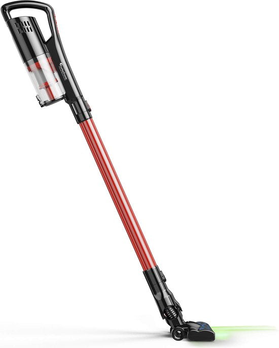 TurboTronic LZ6 Steelstofzuiger met Laser - Rood