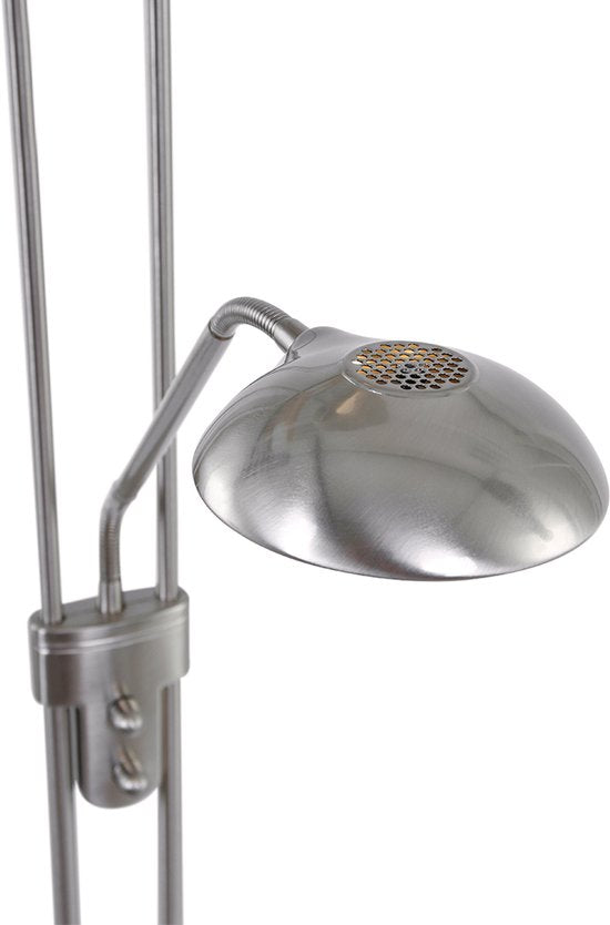 Steinhauer olet - Vloerlamp - 1 lichts - H 1800 mm - Staal