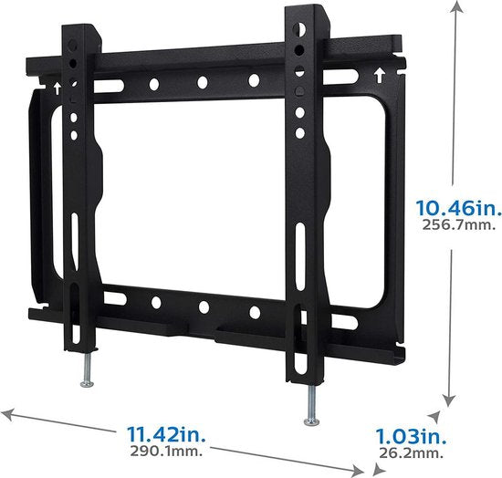 Philips TV Beugel SQM3221/00 - Vast TV Muurbeugel voor TV's tot 42 Inch en 25 KG - VESA-Maat tot 200x200 mm
