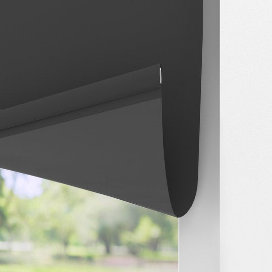 VONROC SMART BLINDS - Elektrisch rolgordijn - Uitbreiding - 100 x 190 - Zwart – Zonder afstandsbediening en oplaadkabel