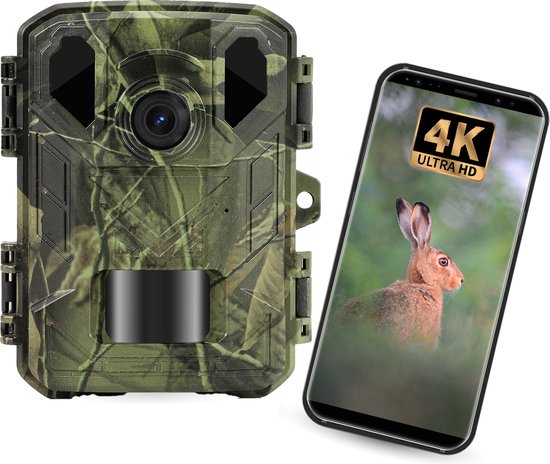 Denver Wildcamera met Nachtzicht - 4K Ultra HD - 50MP - LCD Scherm - Waterdicht - WCS5023