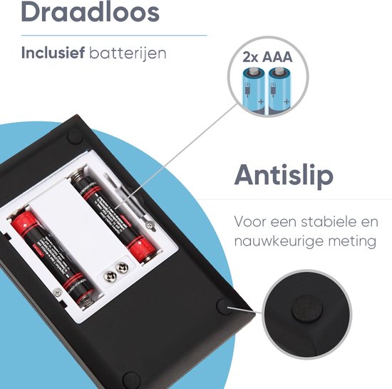 Trendfield Precisie Weegschaal 0,001 gram Incl. Batterijen - Digitale Keukenweegschaal - Medicijnen, Kruiden, Juwelen - Zwart