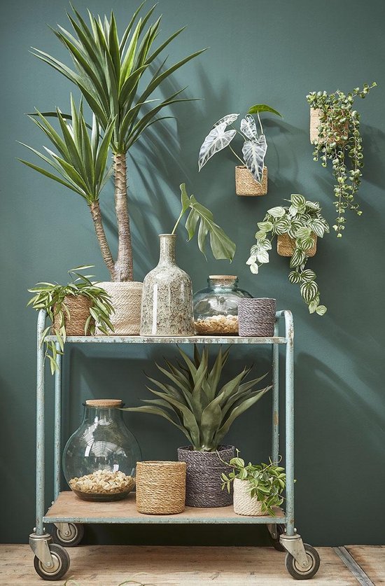 Mica Decorations Yucca Kunstplant - H120 x Ø60 cm - Groen