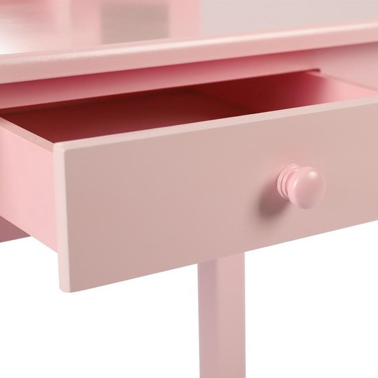 VDD Opmaaktafel voor kinderen met spiegels - 40x60x90cm - Roze