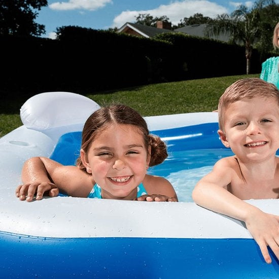 Bestway - Vijfhoekig Familiezwembad - 213x207x69 cm