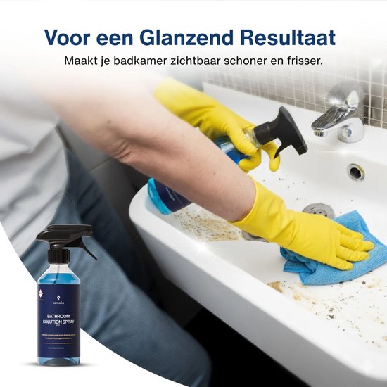 Samako Badkamerreiniger - Bathroom Solution Spray - Voor Kalk en Zeepresten