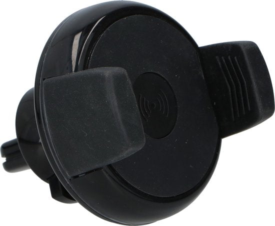 All Ride Telefoonhouder Auto met Draadloze Oplader - Telefoonhouder Auto Ventilatie - Qi Autolader - Zwart
