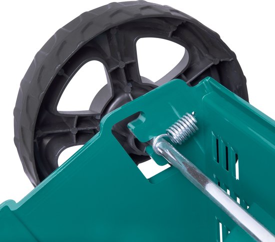 VONROC Elektrische grasmaaier – 1300W – 32cm maaibreedte – 30L opvangbak + vulindicator – Instelbare maaihoogte