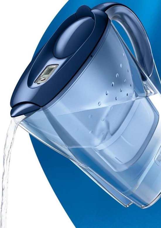 BRITA Marella Waterfilterkan 2.4L Blauw + MAXTRA PRO Waterfilter 1051119