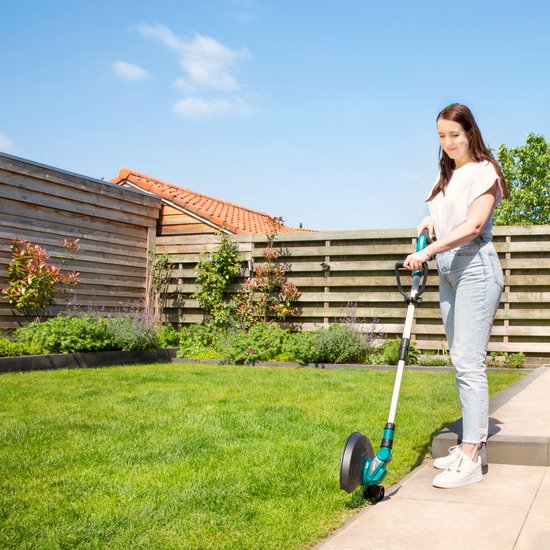 VONROC Grastrimmer 20V – VPower 20V – 250mm – Dubbele spoel (2x4m) – Telescopische stang – Zonder accu & lader