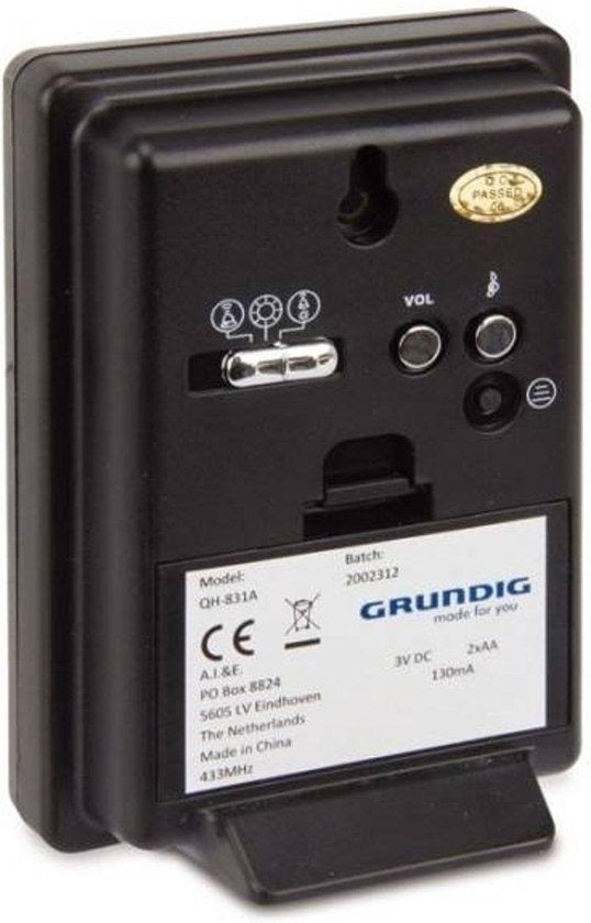 Grundig Deurbel met 2 Ontvangers + led