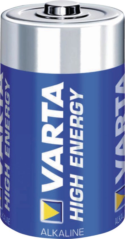 Varta Longlife Power D Batterijen - High Energy Alkaline - 2 Stuks