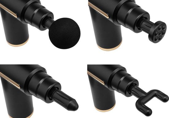 Wellhealth - Oplaadbaar mini massagepistool voor soepele spieren - Mini massagepistool