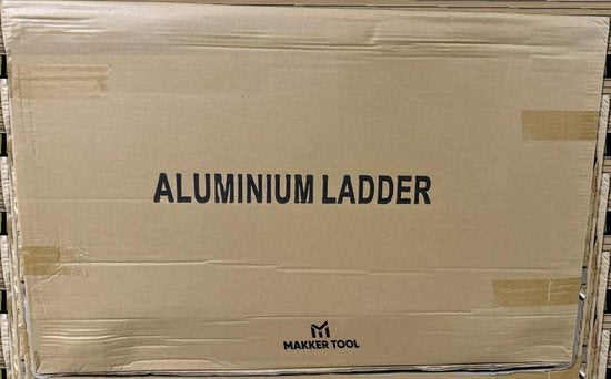 Makker Tool Telescoopladder 3,2 meter – Stabilisatievoet & Soft Close