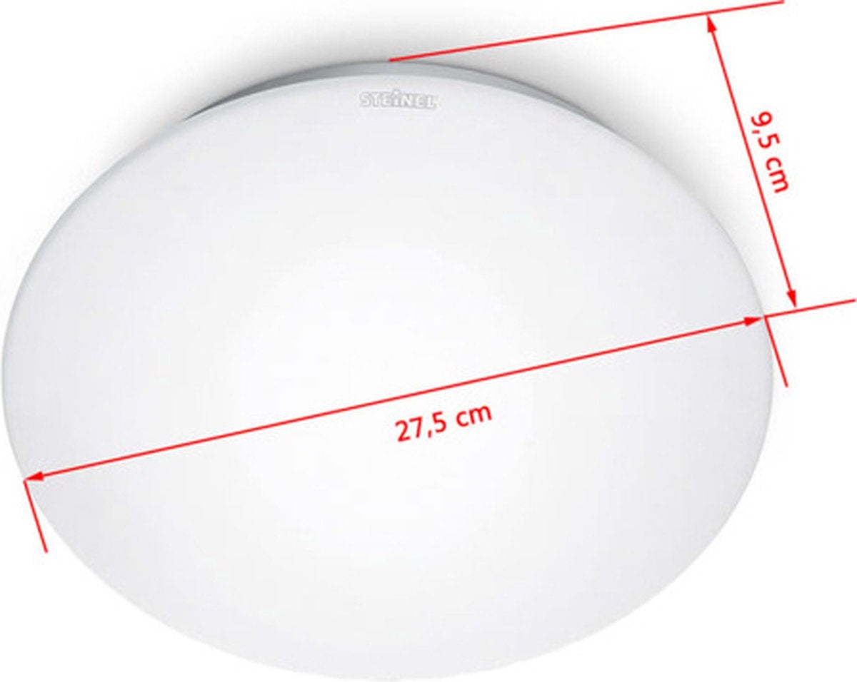 Steinel - Plafonniere - Plafondlamp met Bewegingssensor - RS16L HF - Wit