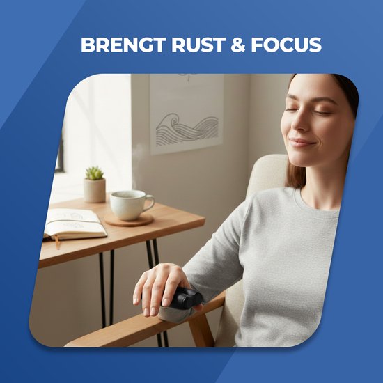 Roegaarden Stressballen Volwassenen - Stressbal voor hand - Stressroller - Rust & Focus - Gemakkelijk mee te nemen