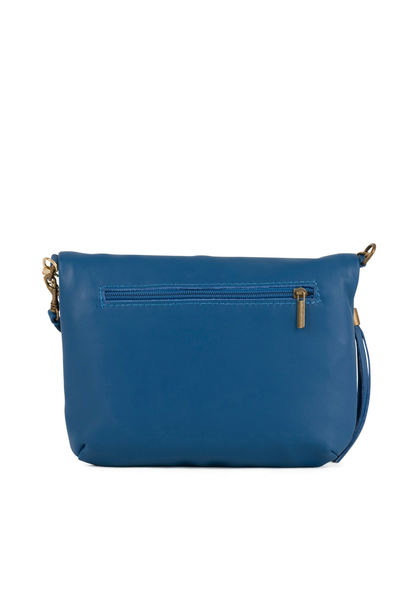 Anna Morellini – ALICE Schoudertas (Blue Denim, 30 × 22 × 10 cm)