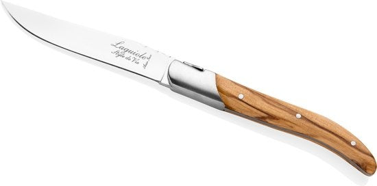 Laguiole Style de Vie Steakmessen Luxury Line - 6-delig - Olijfhout