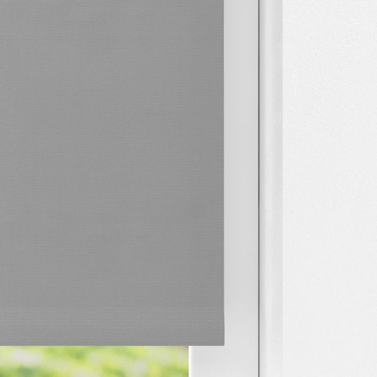 VONROC SMART BLINDS - Elektrisch rolgordijn - Uitbreiding - 80 x 190 - Grijs – Zonder afstandsbediening en oplaadkabel
