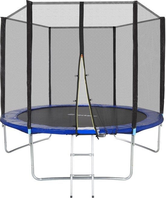 tectake® - TÜV-geteste tuintrampoline - 305 cm - kindertrampoline met veiligheidsnet, als buitenspeelgoed, sporttrampoline of buitenspeelgoed