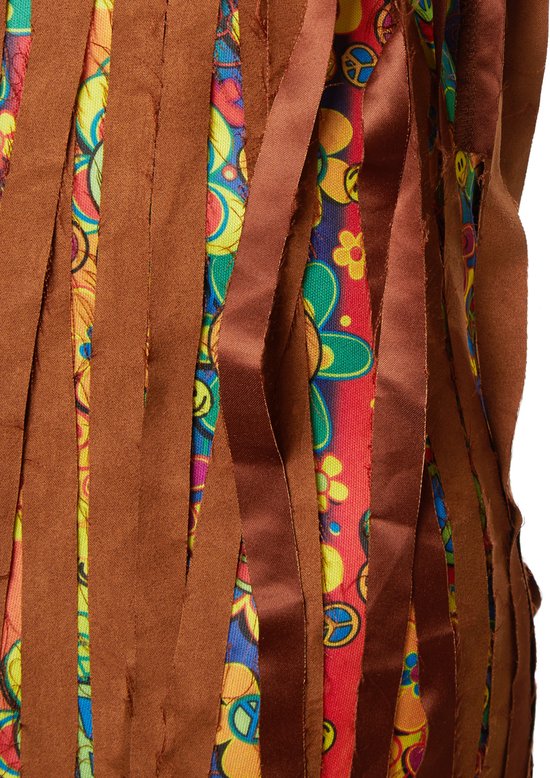 dressforfun - Rebelse Hippie Squaw L - verkleedkleding kostuum halloween verkleden feestkleding carnavalskleding carnaval feestkledij partykleding - 302625