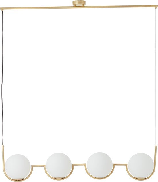 Brilliant Hanglamp Glint - 4 Lampen - 120 x 107 x 18 cm