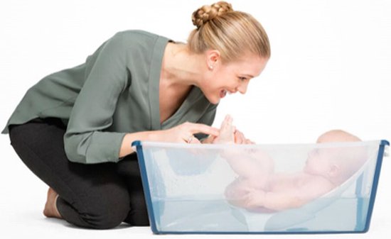 Stokke Flexi Bath Baby bad - XL - Blauw