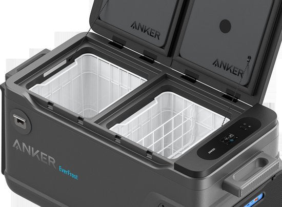 Anker EverFrost 50 - Draagbare koelbox op accu - 53 liter capaciteit - 299Wh batterij met USB - 27 uur batterij