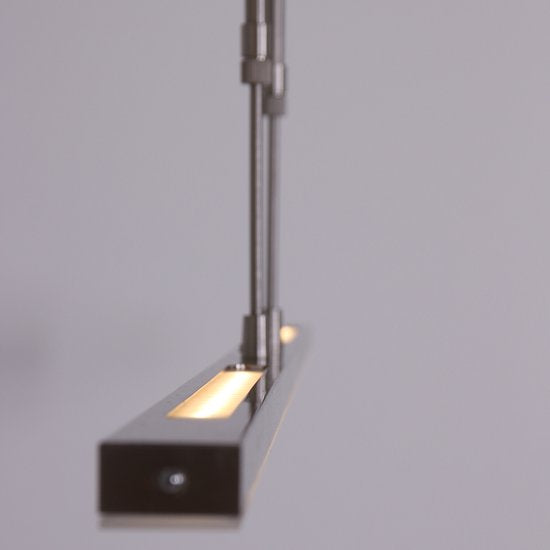 Hanglamp Steinhauer Zelena 1482ZW, Zwart, Uitschuifbaar, Hoogte verstelbaar, Lengte 122cm, Breedte 3cm, Materiaal: Elektronica, Kunststof, Metaal