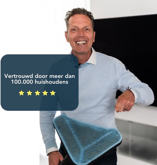 Techweise TS1 Stoomreiniger - 100+ oppervlakten - 45 minuten lang stomen - 3,6 bar - Reinigingsmachine - Stoomreiniger vloer