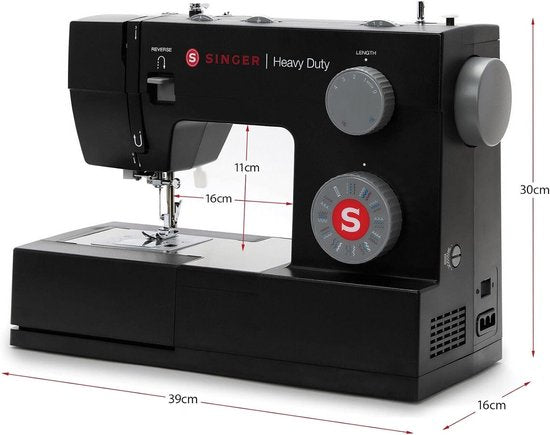 Singer Heavy Duty 4432 naaimachine - 32 steken - zwart