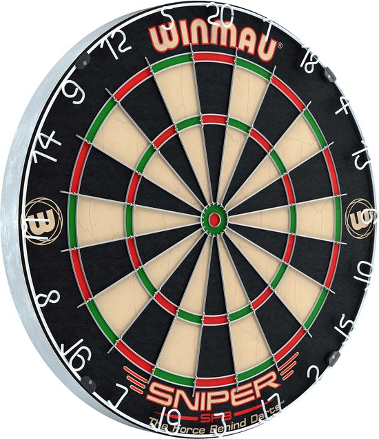Dartbord Winmau Sniper set incl. dartpijlen