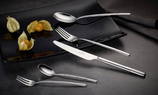 VILLEROY & BOCH - Ella Satin 18/10 - Bestekset 12 persoons 70-dlg