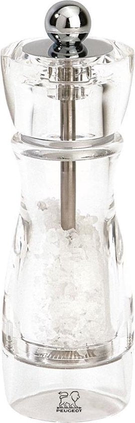Peugeot Vittel Zoutmolen 16 cm - Transparant - Acryl