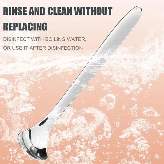 Techvavo® Professionele Tongschraper 3-in-1 Set - Tongreiniger - Ultieme Mondverzorging voor een Frisse Adem