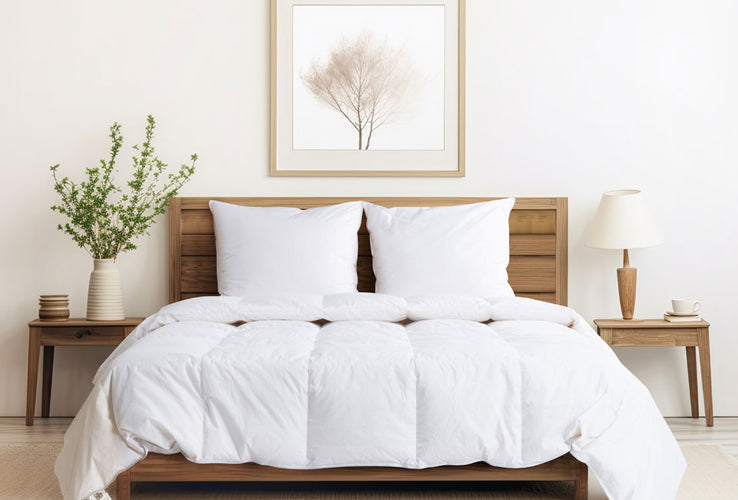 H&Q Summer Duvet dekbed 200x220cm Wit