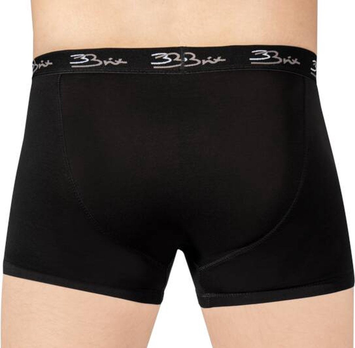 BEN BRIX Boxershorts in een dubbelpak - Maat 4XL - Zwart
