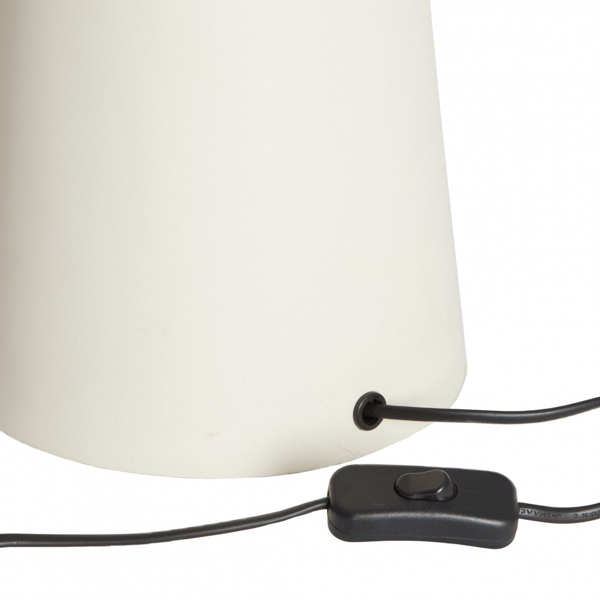 Yelos Lampvoet Ø18x43 cm - Mat Crème - Tijdloos en Stijlvol Design