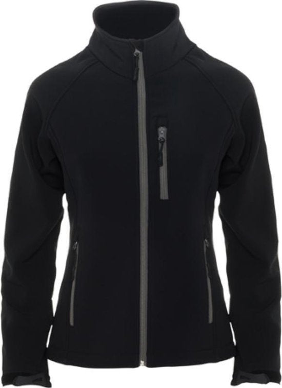 Antartida Softshell Jas Dames Zwart S