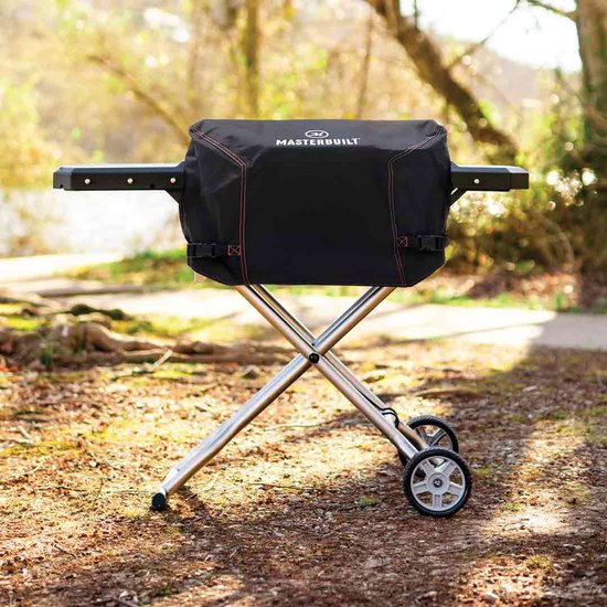 Masterbuilt Draagbare Houtskoolbarbecue inclusief Kar