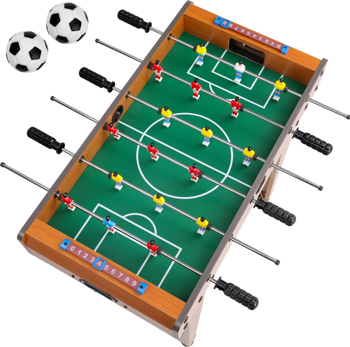 Spielwerk Voetbaltafel voor kinderen - 69 x 62cm - Incl. ballen