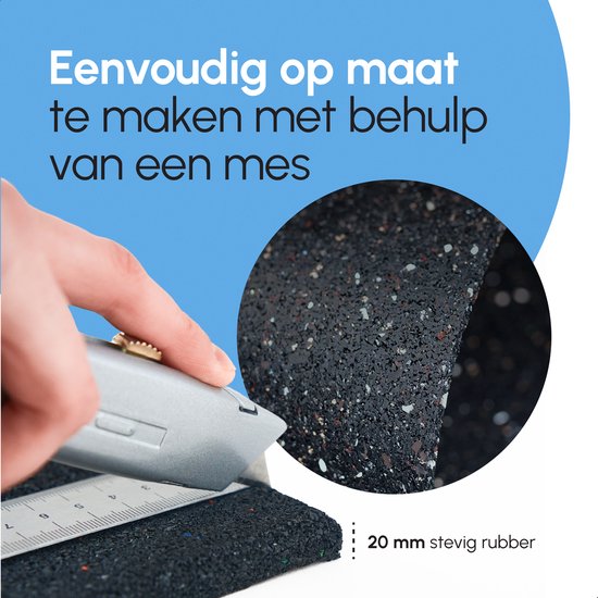 Bodo® Anti Trillingsmat Wasmachine en droger - 60x60x2cm
