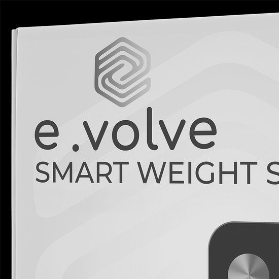E.Volve® Slimme weegschaal budget - Zwart
