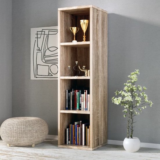 Boekenkast Skylar Eik 106x30x30cm