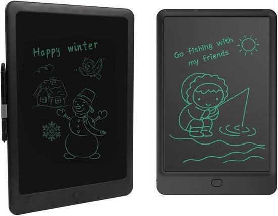 Denver Tekentablet LWT10510 - Kindertablet alternatief voor tekenen op papier - Magisch tekenbord 10.5 inch- Zwart