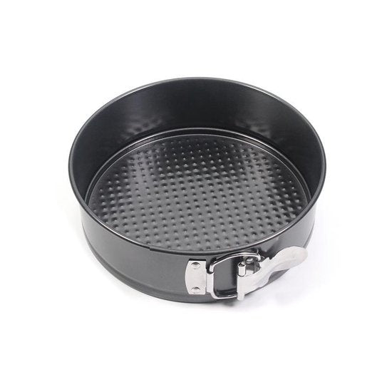 alpina Springvorm - Anti-Aanbaklaag - Metaal - Ø 28 x 6,7 CM - Zwart