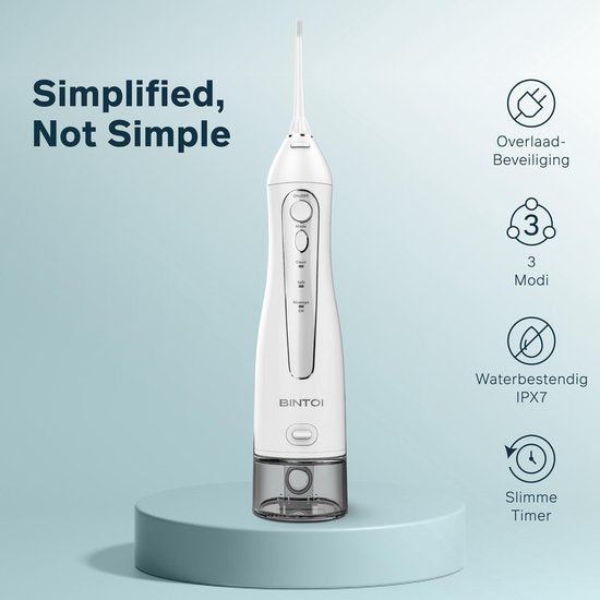 Bintoi® iSonic Pro Series F600 - Waterflosser - Flosapparaten - Monddouche